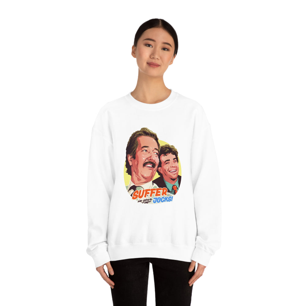 Suffer In Your Jocks! [Australian-Printed] - Unisex Heavy Blend™ Crewneck Sweatshirt