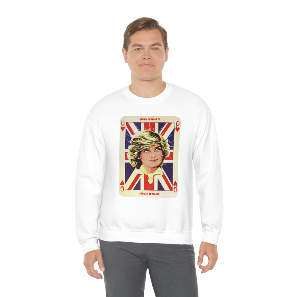 Queen Of Hearts - Unisex Heavy Blend™ Crewneck Sweatshirt