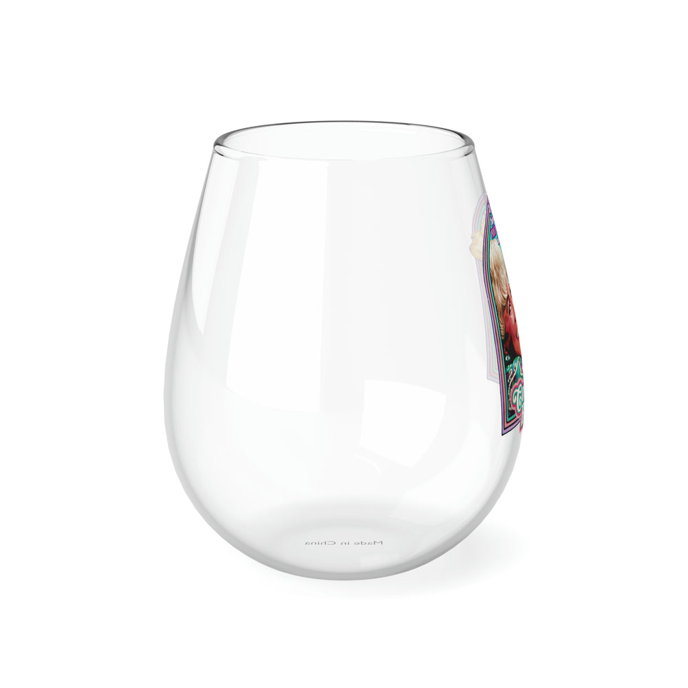 Come Sit By Me - Stemless Glass, 11.75oz