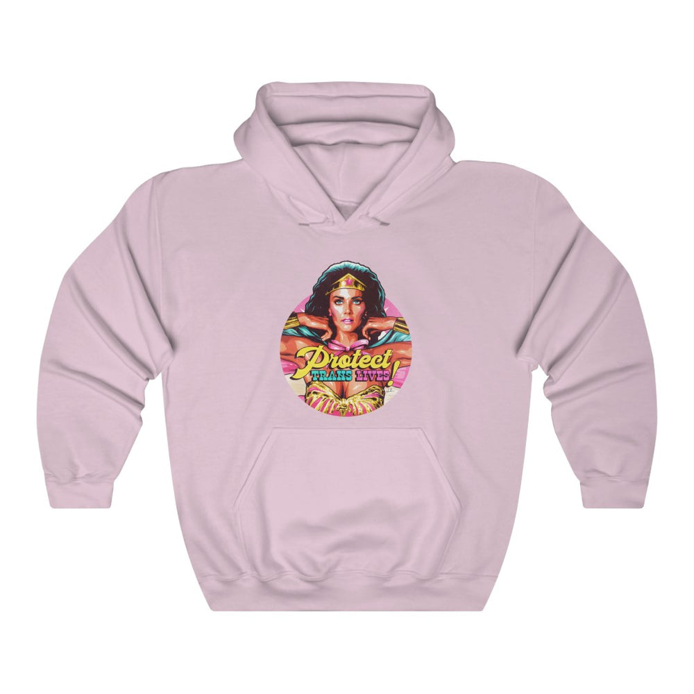 PROTECT TRANS LIVES - Unisex Heavy Blend™ Hooded Sweatshirt