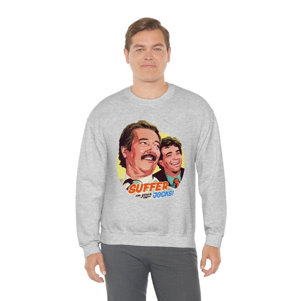 Suffer In Your Jocks! - Unisex Heavy Blend™ Crewneck Sweatshirt