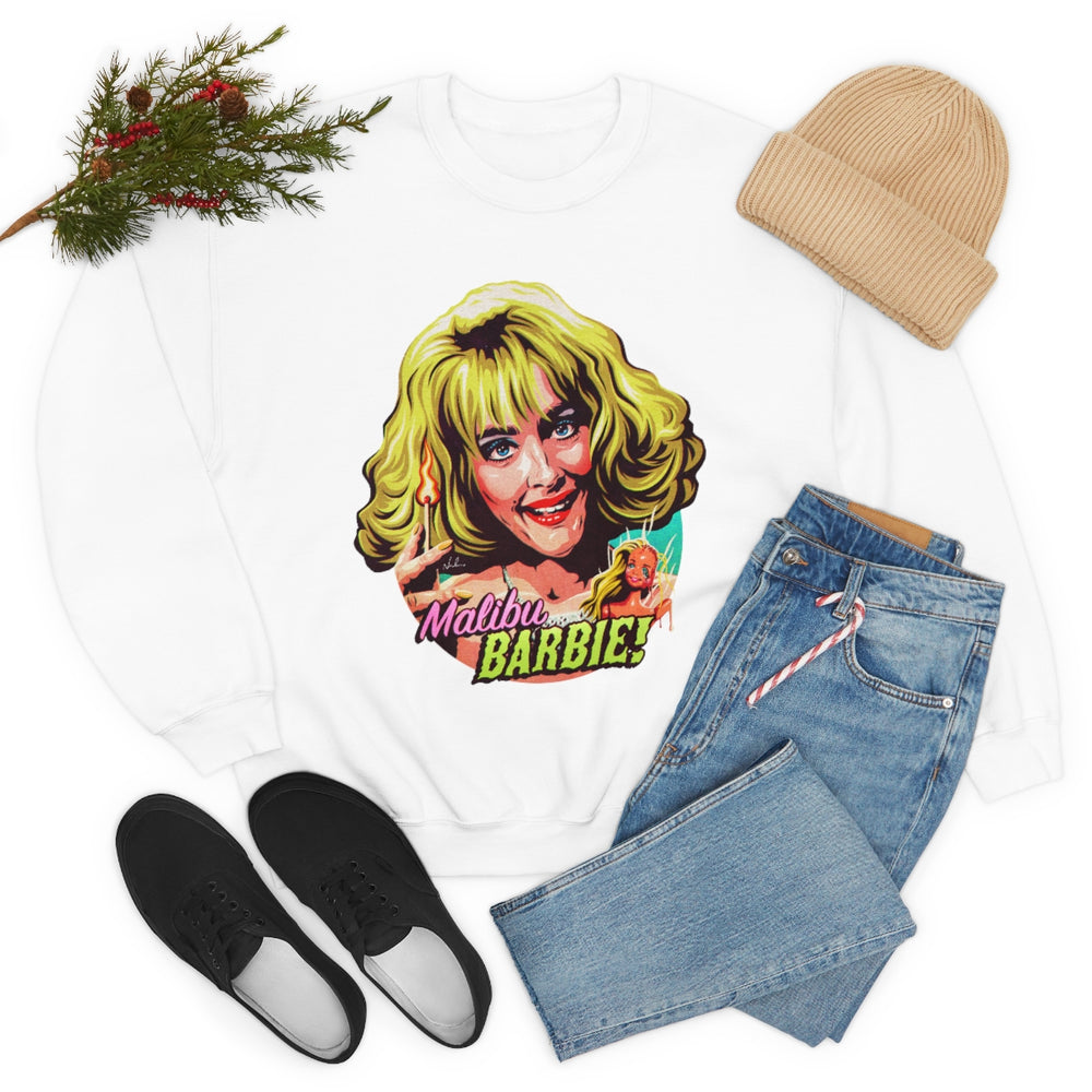 MALIBU BARBIE [Australian-Printed] - Unisex Heavy Blend™ Crewneck Sweatshirt