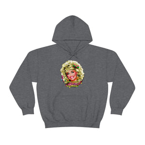 Have A Holly Dolly Christmas! - Unisex Heavy Blend™ Hooded Sweatshirt