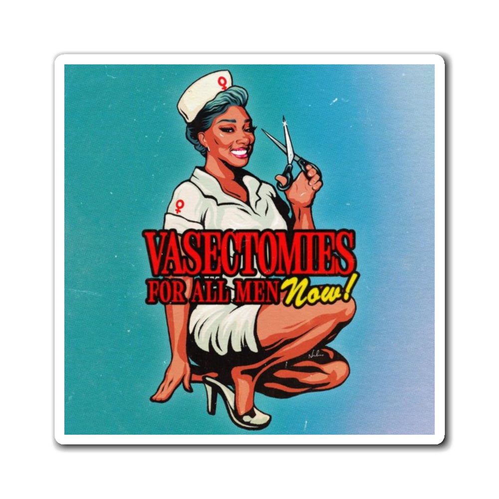 Vasectomies For All Men Now! - Magnets