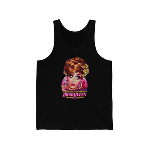 I'd Rather Leave My Children With A Drag Queen - Unisex Jersey Tank - Unisex Jersey Tank