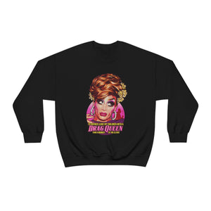 I'd Rather Leave My Children With A Drag Queen [Australian-Printed] - Unisex Heavy Blend™ Crewneck Sweatshirt