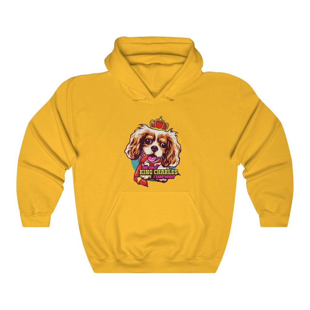 The Only King Charles I Care About - Unisex Heavy Blend™ Hooded Sweatshirt