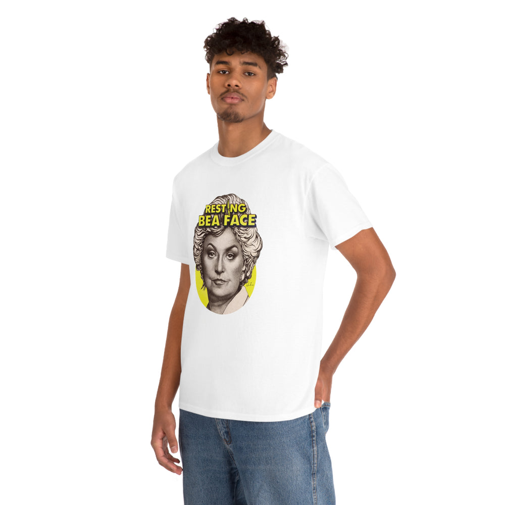 RESTING BEA FACE [Australian-Printed] - Unisex Heavy Cotton Tee