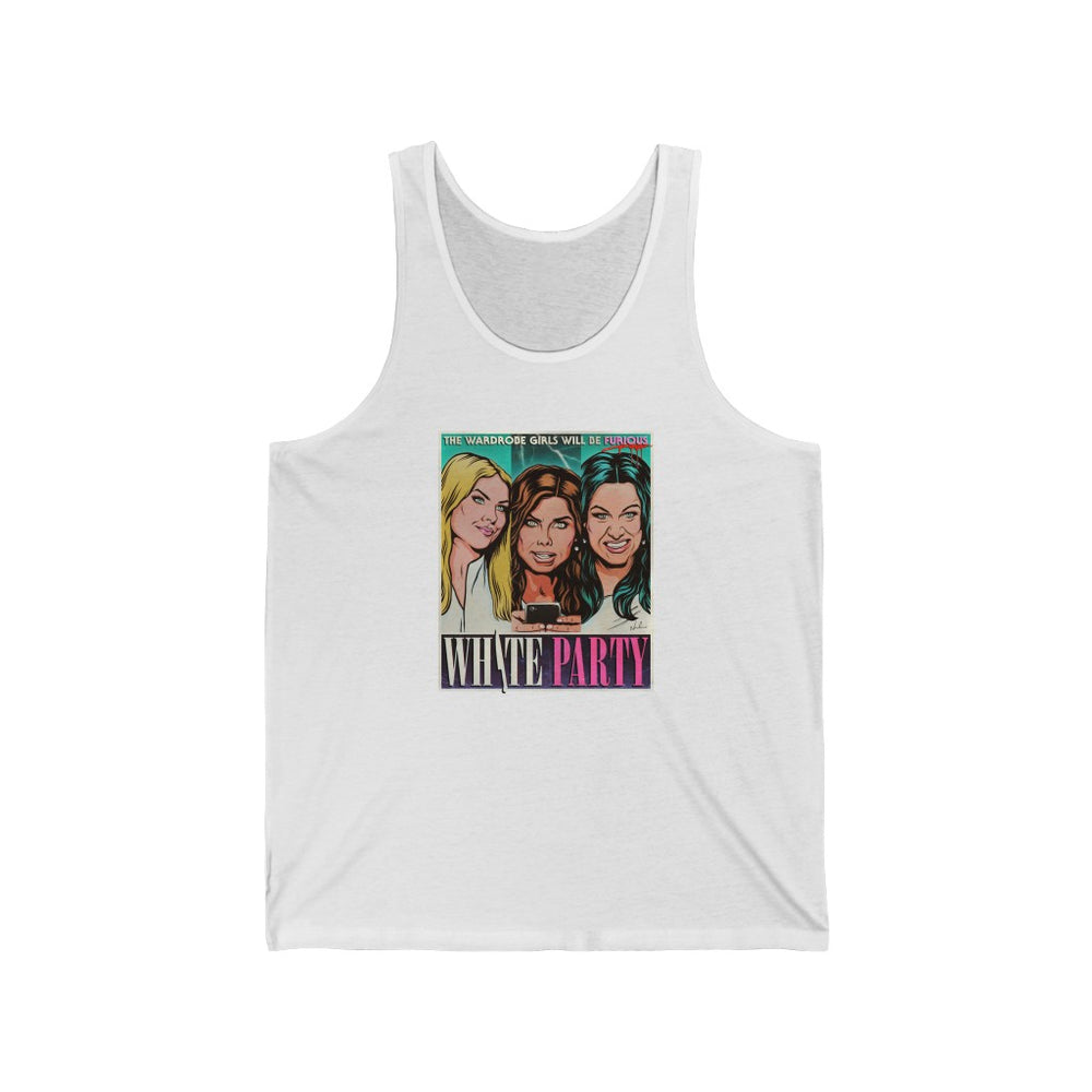WHITE PARTY - Unisex Jersey Tank