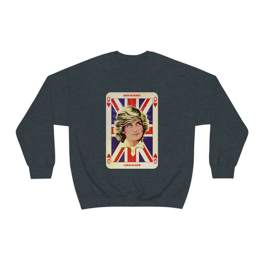 Queen Of Hearts - Unisex Heavy Blend™ Crewneck Sweatshirt