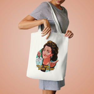 I'll Be There Before You Are! [Australian-Printed] - Cotton Tote Bag