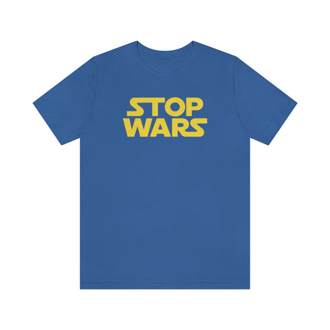 STOP WARS - Unisex Jersey Short Sleeve Tee
