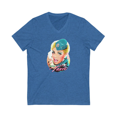 Britney Spears - Unisex Jersey Short Sleeve V-Neck Tee