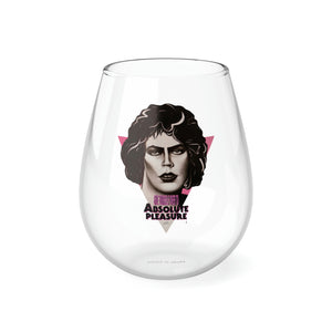 Give Yourself Over To Absolute Pleasure - Stemless Glass, 11.75oz