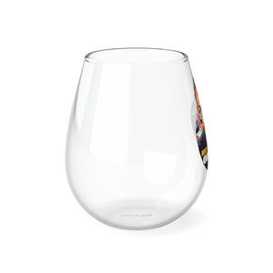Just Answer The Question - Stemless Glass, 11.75oz