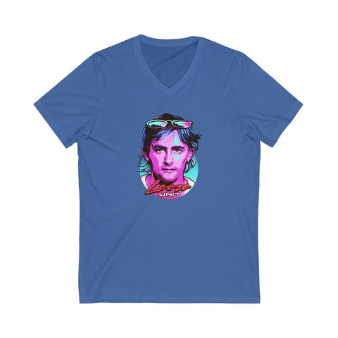 Loose Unit - Alt Version - Unisex Jersey Short Sleeve V-Neck Tee