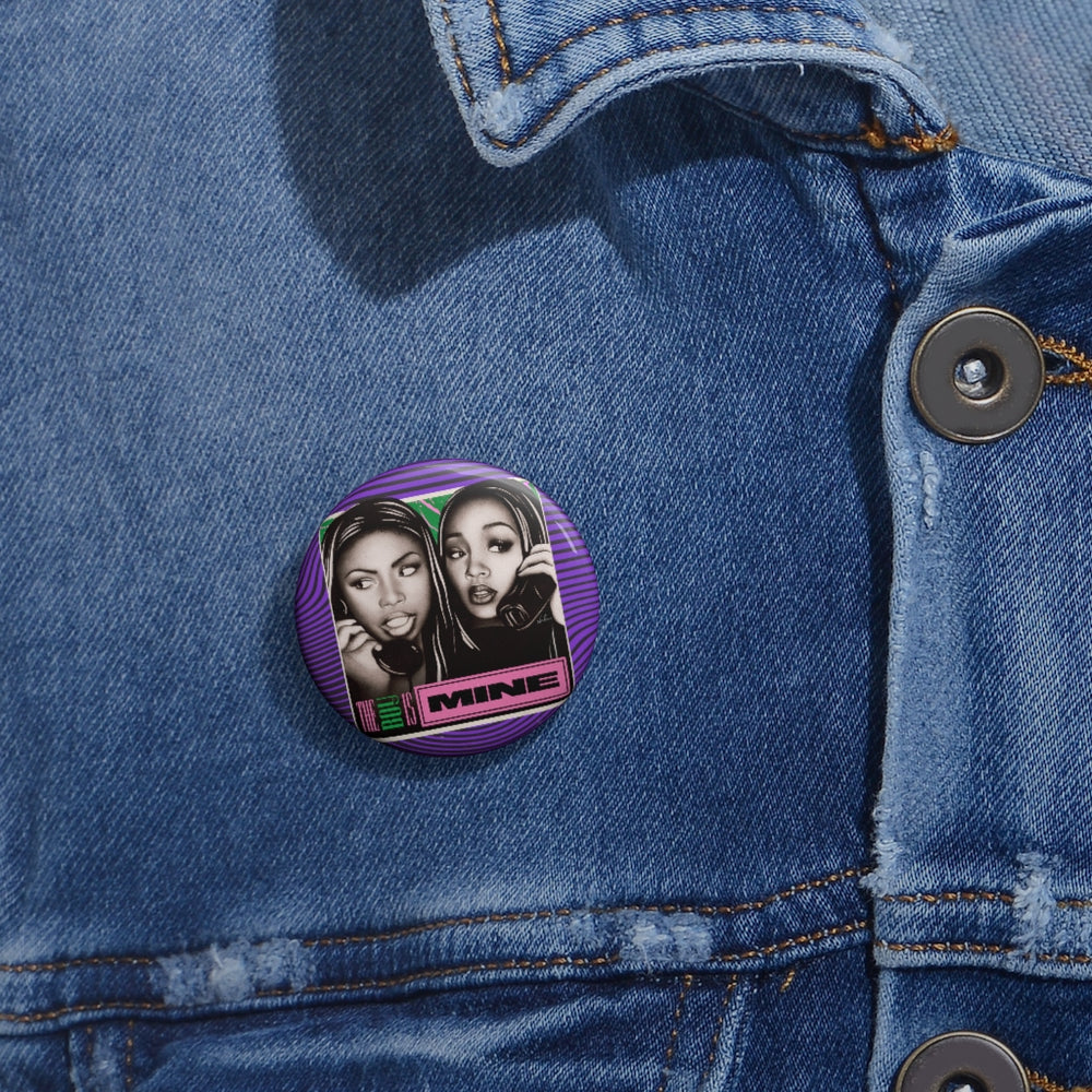 THE BOY IS MINE - Custom Pin Buttons