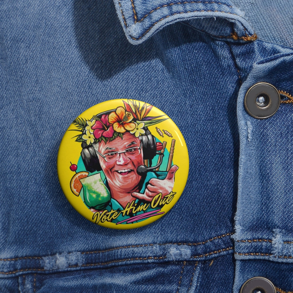 Vote Him Out - Pin Buttons