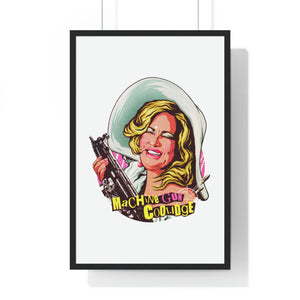 Machine Gun Coolidge - Premium Framed Vertical Poster