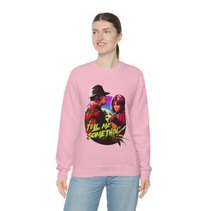 Tell Me Somethin' - Unisex Heavy Blend™ Crewneck Sweatshirt