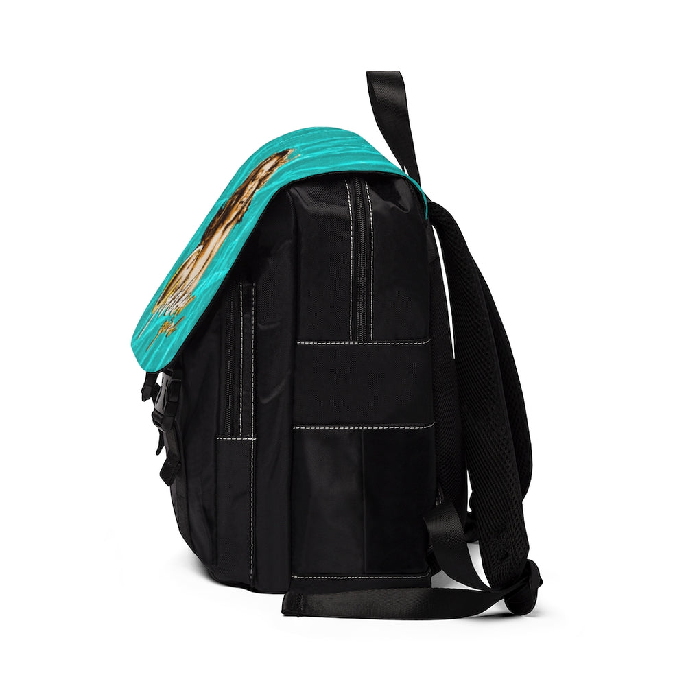 Golden Girl - Unisex Casual Shoulder Backpack