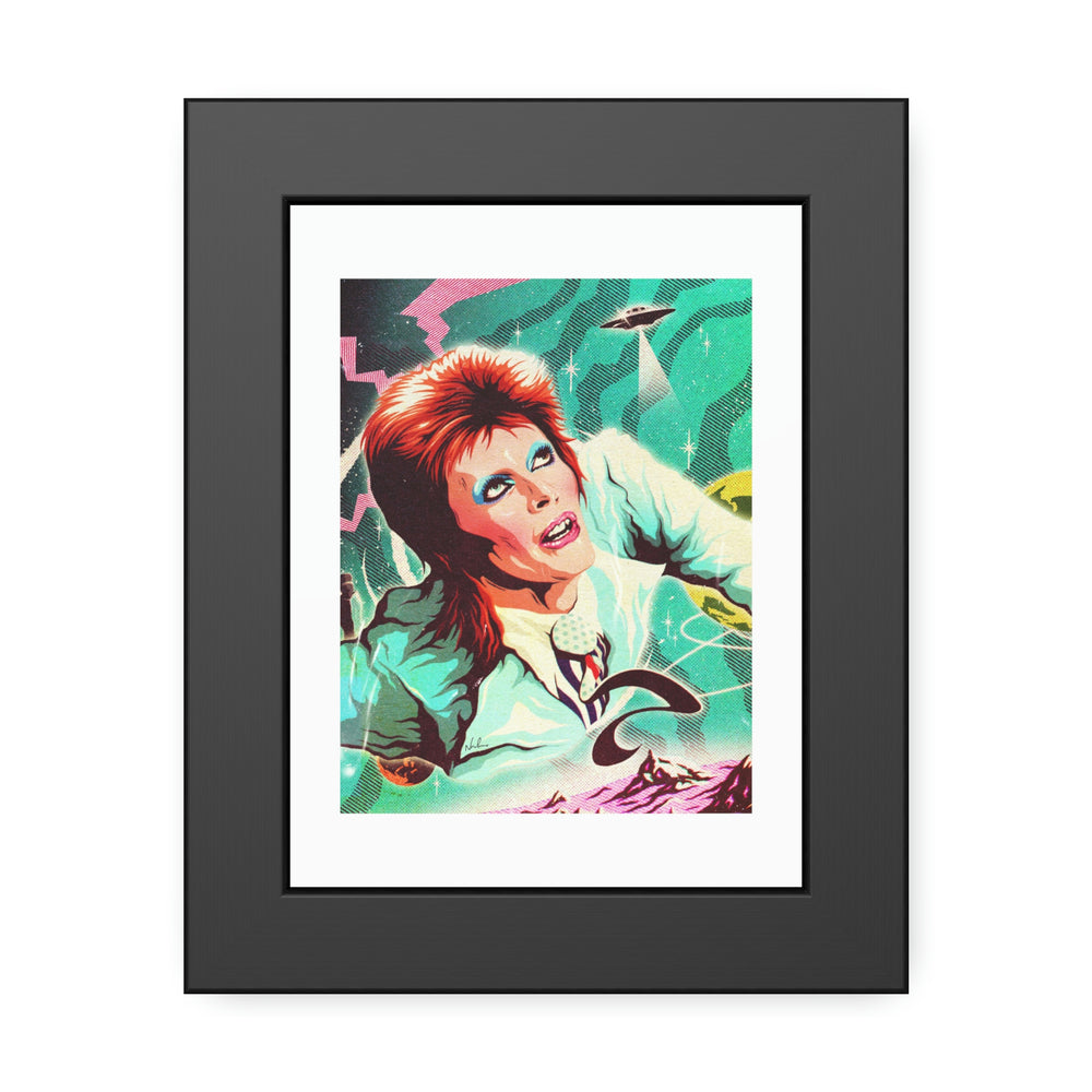 GALACTIC BOWIE - Framed Paper Posters