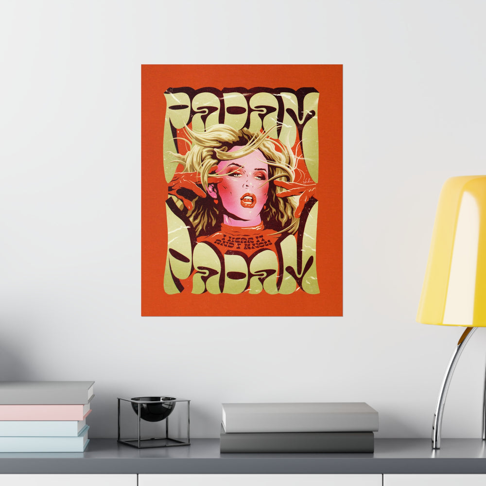 PADAM PADAM [Coloured-BG] - Premium Matte vertical posters