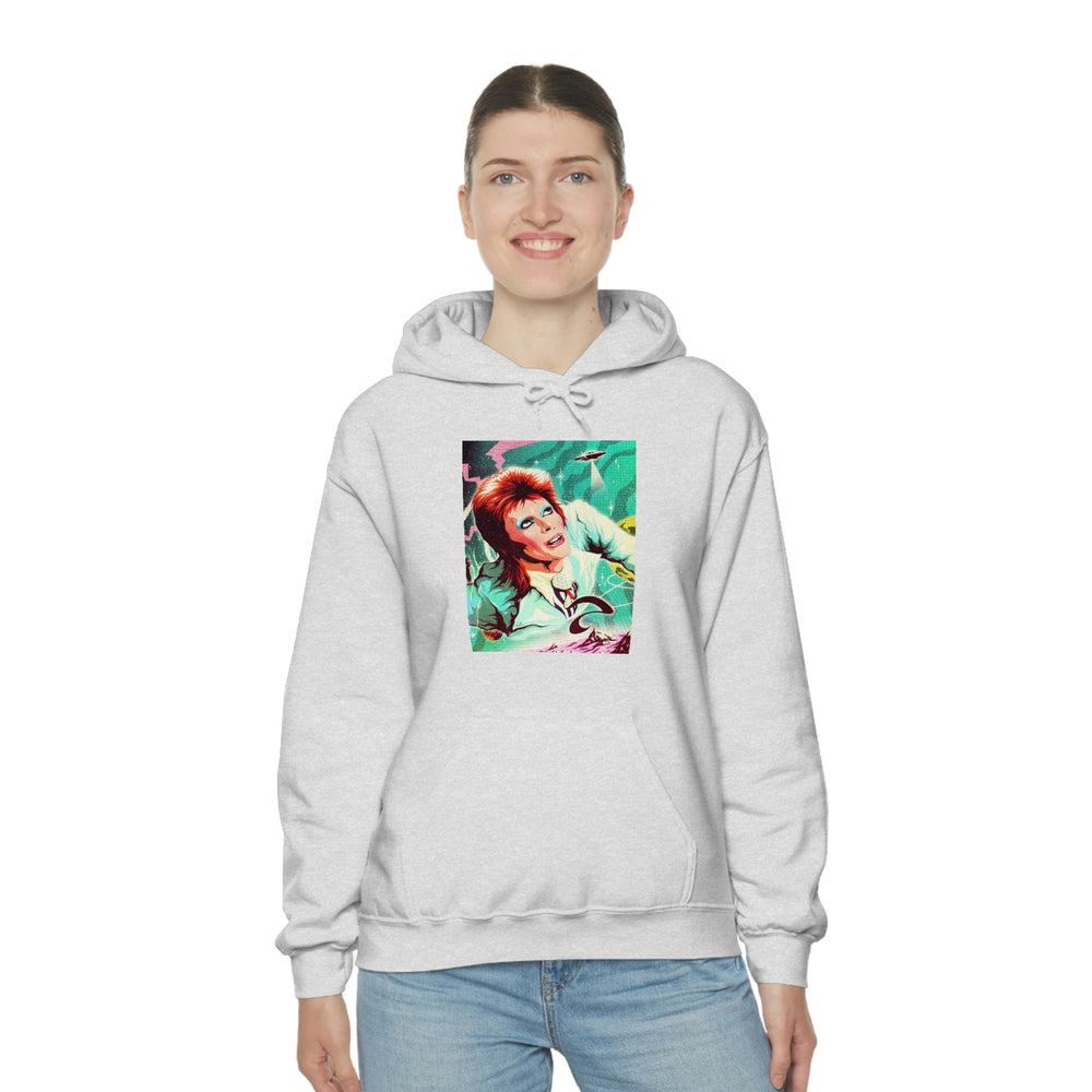 GALACTIC BOWIE - Unisex Heavy Blend™ Hooded Sweatshirt