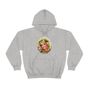 Have A Holly Dolly Christmas! - Unisex Heavy Blend™ Hooded Sweatshirt