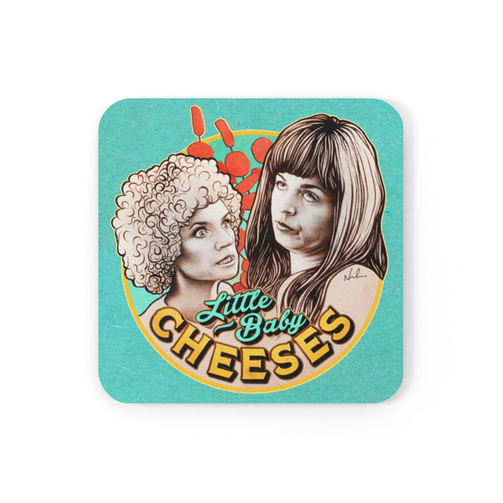 Little Baby Cheeses - Cork Back Coaster