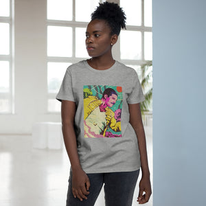 GALACTIC FREDDIE [Australian-Printed] - Women’s Maple Tee