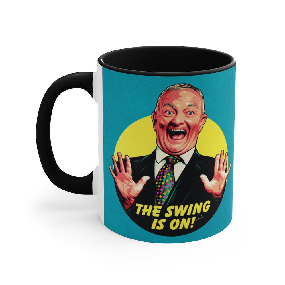 The Swing Is On! - 11oz Accent Mug (Australian Printed)