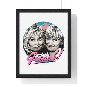 GREASH! - Premium Framed Vertical Poster