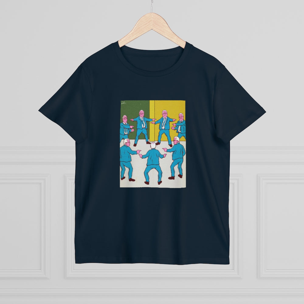 Will The Real Government Minister Please Stand Up [Australian-Printed] - Women’s Maple Tee