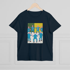 Will The Real Government Minister Please Stand Up [Australian-Printed] - Women’s Maple Tee