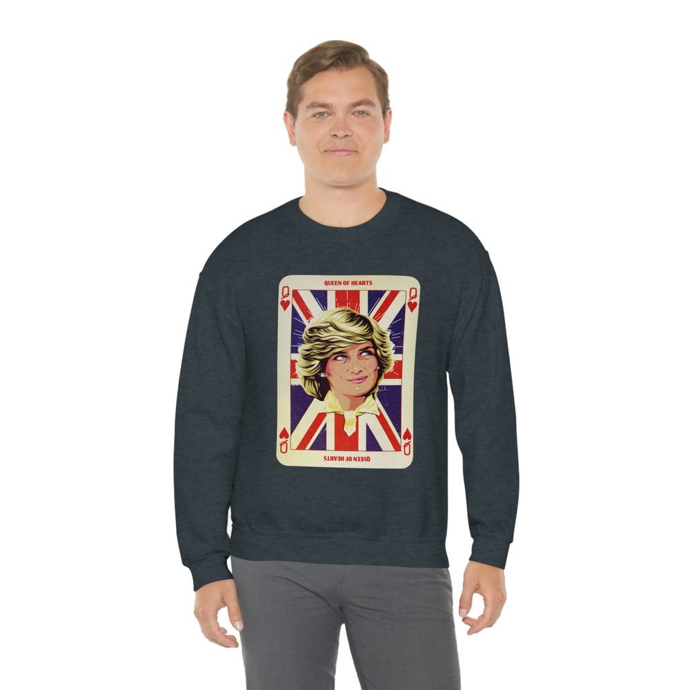 Queen Of Hearts - Unisex Heavy Blend™ Crewneck Sweatshirt