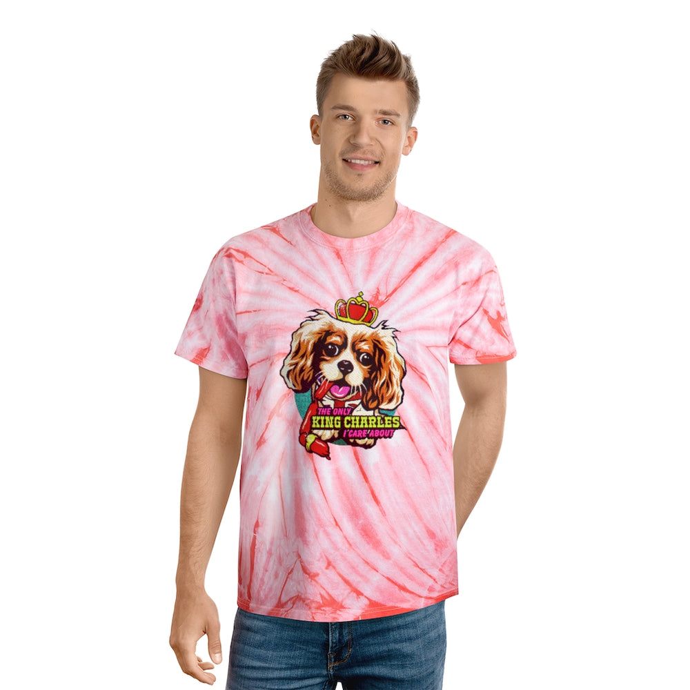 The Only King Charles I Care About - Tie-Dye Tee, Cyclone