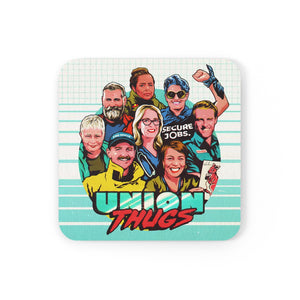 UNION THUGS - Cork Back Coaster