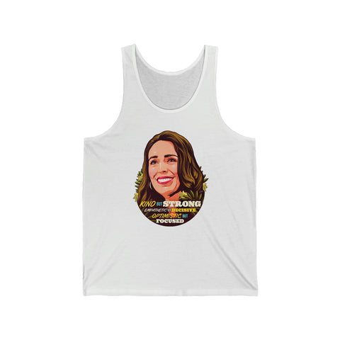 JACINDA ARDERN - Unisex Jersey Tank