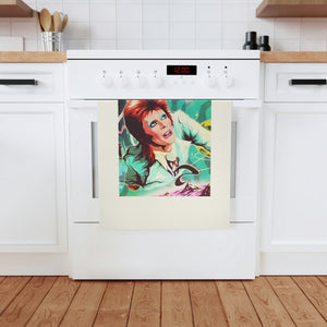 GALACTIC BOWIE - Cotton Tea Towel