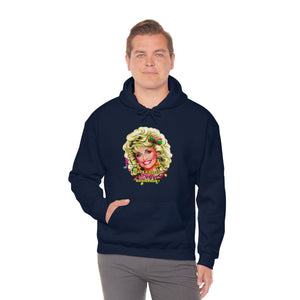 Have A Holly Dolly Christmas! - Unisex Heavy Blend™ Hooded Sweatshirt