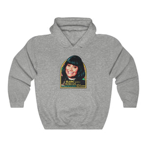 Babe With A Bobcut And A Magnificent Bosom - Unisex Heavy Blend™ Hooded Sweatshirt