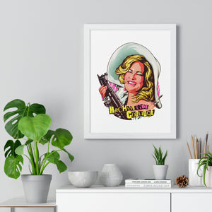 Machine Gun Coolidge - Premium Framed Vertical Poster