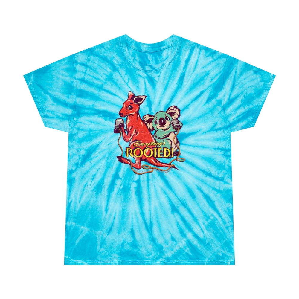 Everything's Rooted! - Tie-Dye Tee, Cyclone