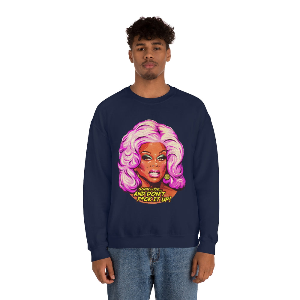 Good Luck... [Australian-Printed] - Unisex Heavy Blend™ Crewneck Sweatshirt