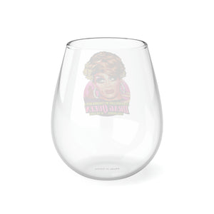 I'd Rather Leave My Children With A Drag Queen - Stemless Glass, 11.75oz