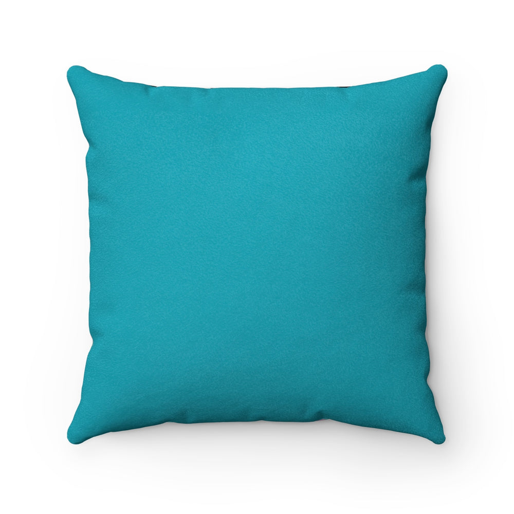 Goodbye Porpoise Spit! - Faux Suede Square Pillow 16x16"