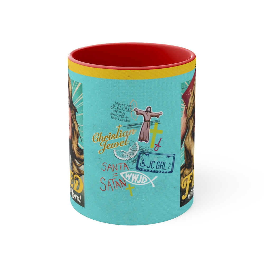 I am FILLED With Christ's Love! - 11oz Accent Mug (Australian Printed)