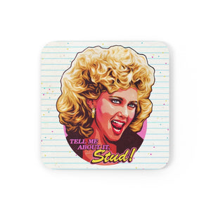 Tell Me About It, Stud - Cork Back Coaster