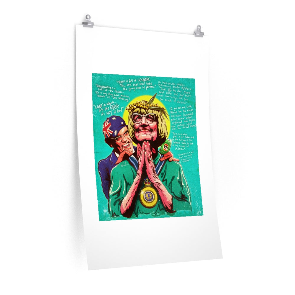 Courting Trouble - Premium Matte vertical posters